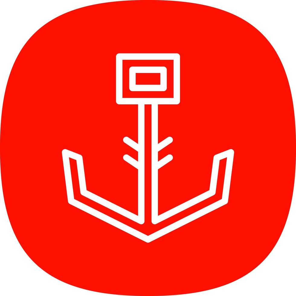 Anchor Vector Icon Design