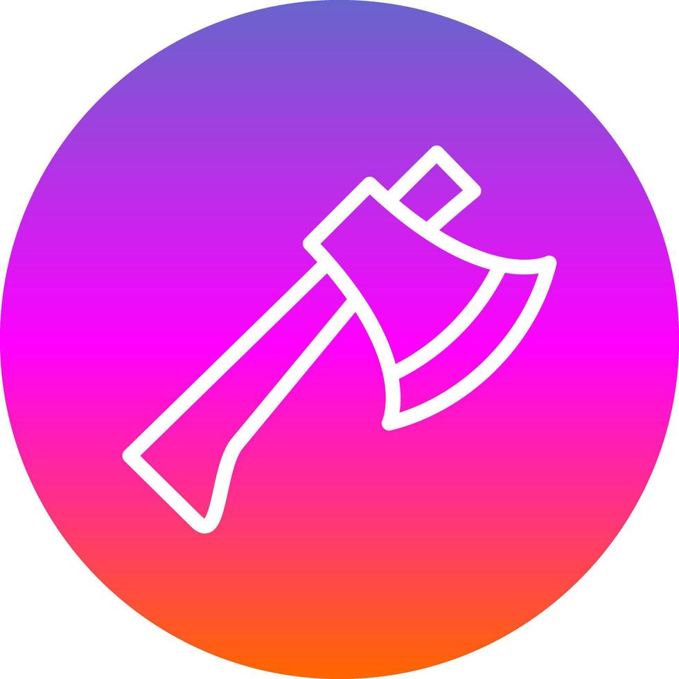 Axe Vector Icon Design