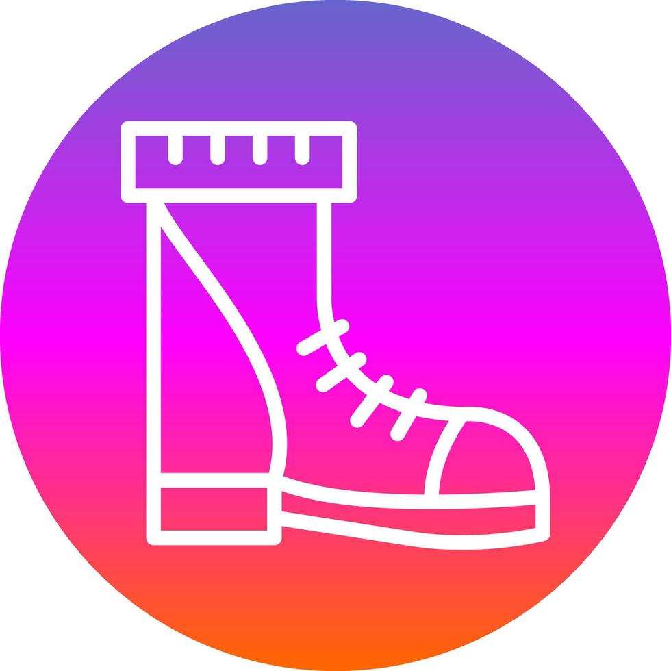 diseño de icono de vector de zapato