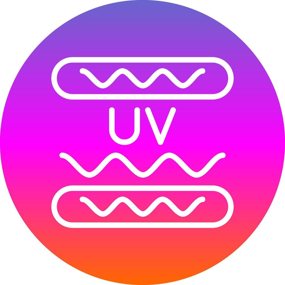 diseño de icono de vector ultravioleta