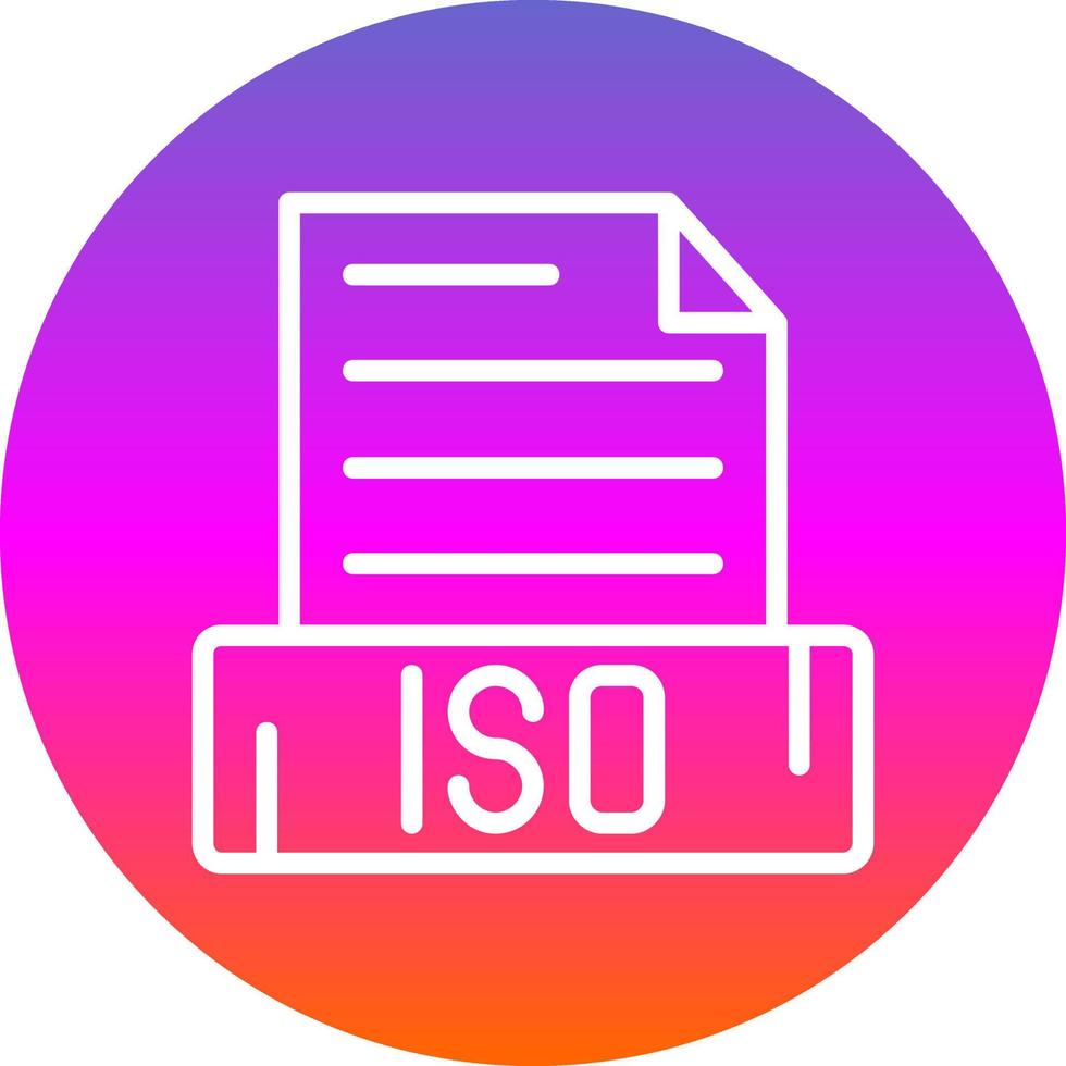 ISO Vector Icon Design