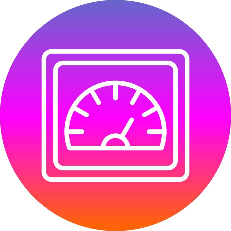 Speed o meter Vector Icon Design
