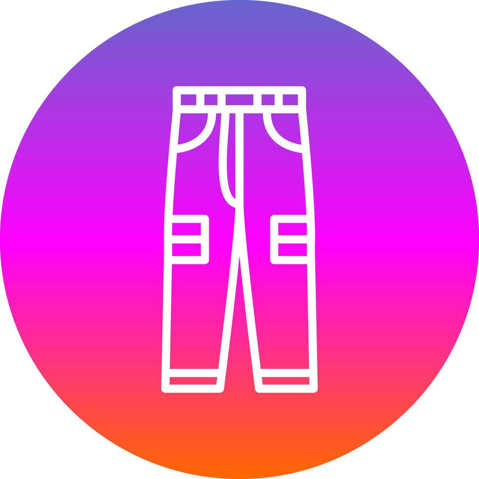 Pants Vector Icon Design