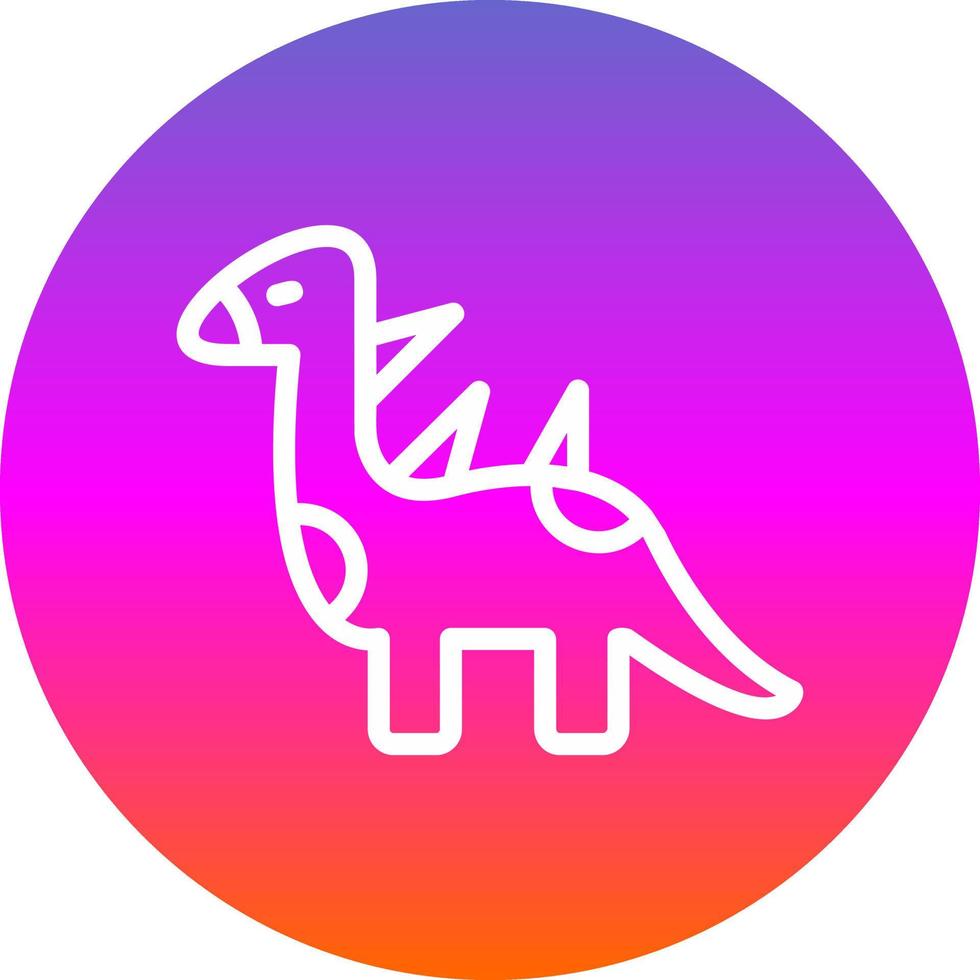 Dinosaur Vector Icon Design