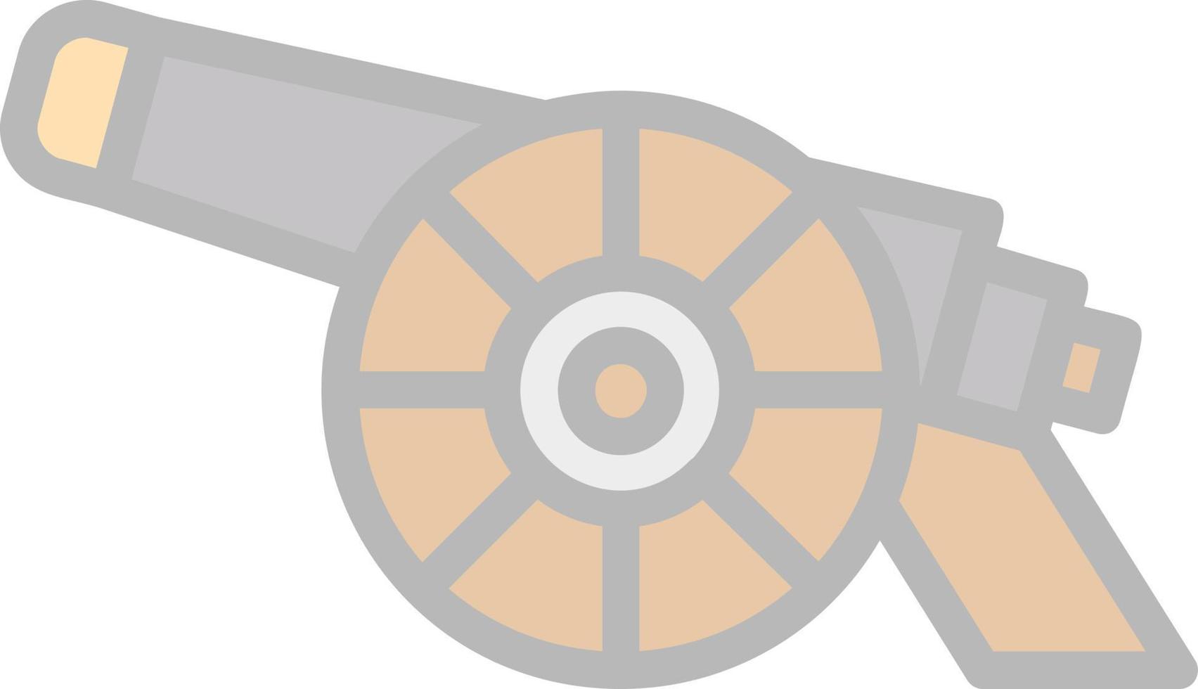 Cannon Vector Icon Design