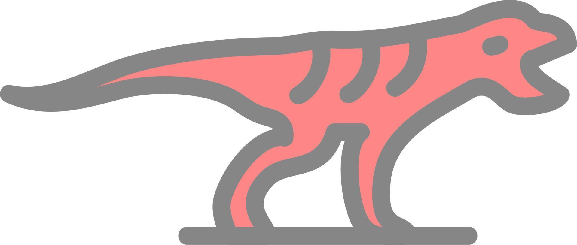 Dinosaur Vector Icon Design