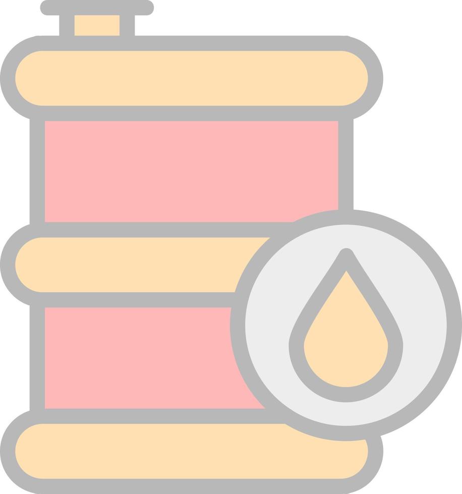 diseño de icono de vector de tanque de aceite