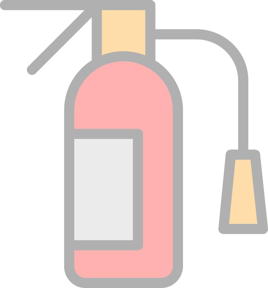 Fire Extinguisher Vector Icon Design