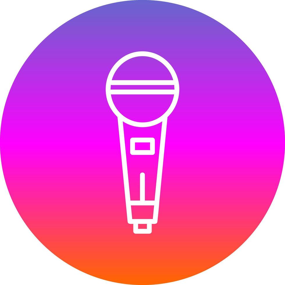 Mike Vector Icon Design