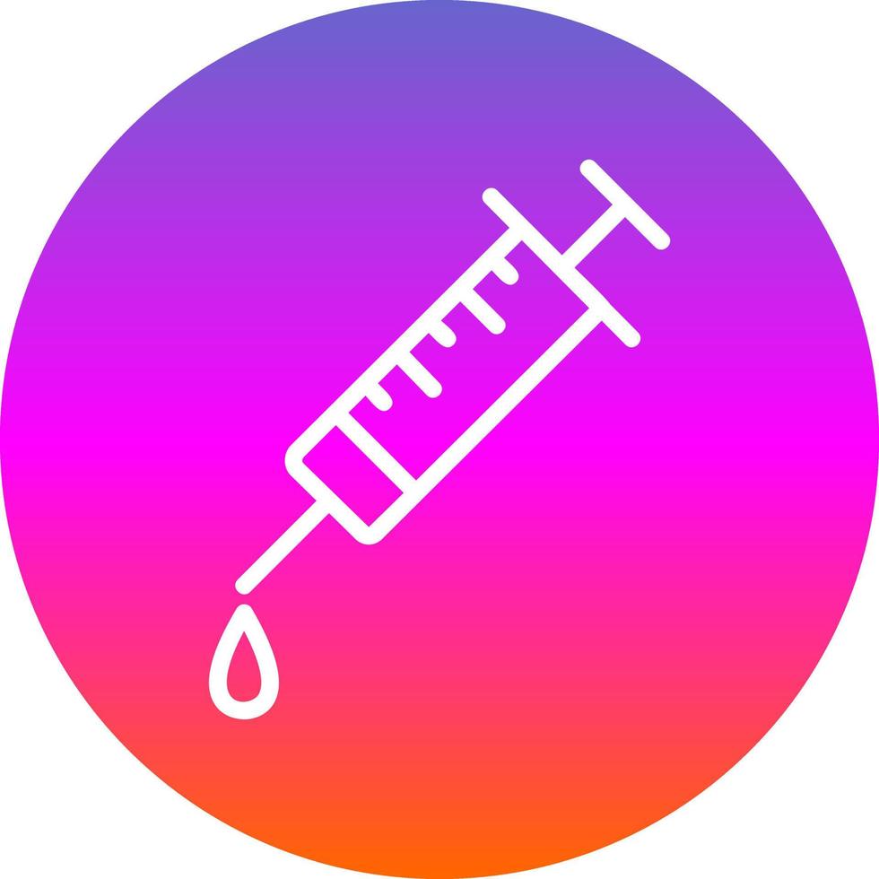 Syringe Vector Icon Design