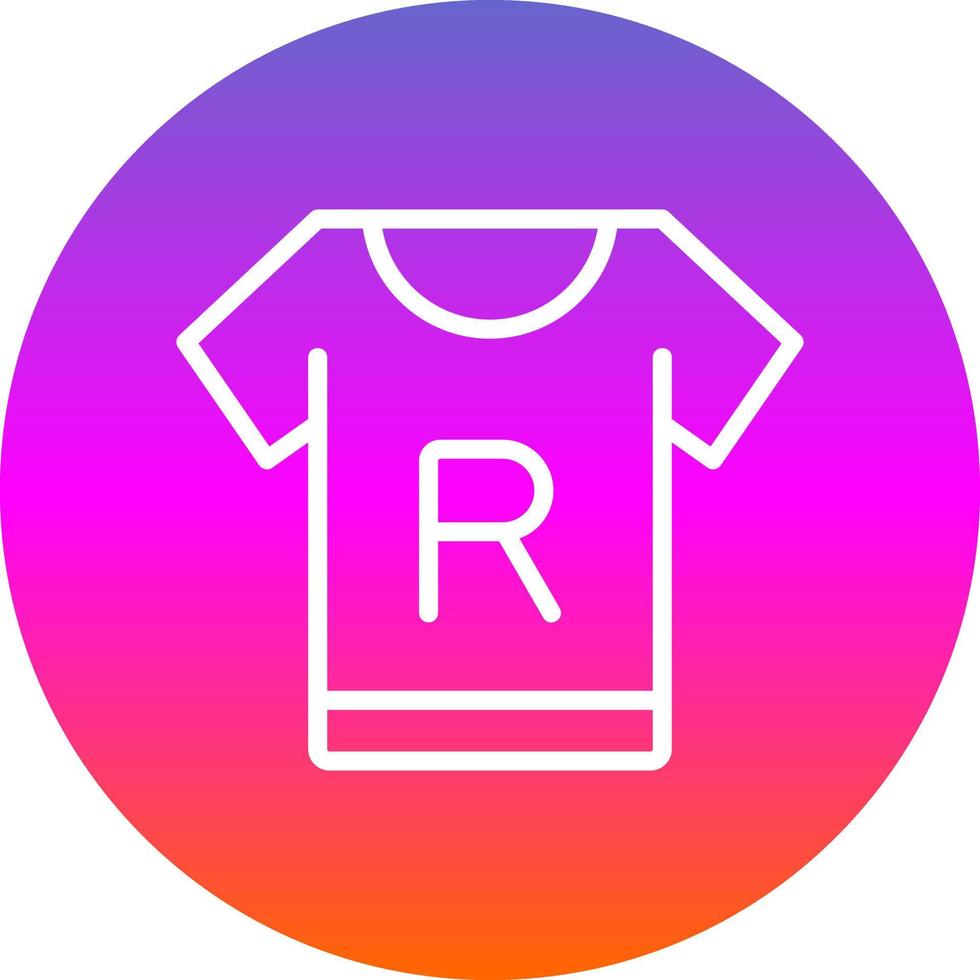 diseño de icono de vector de camiseta