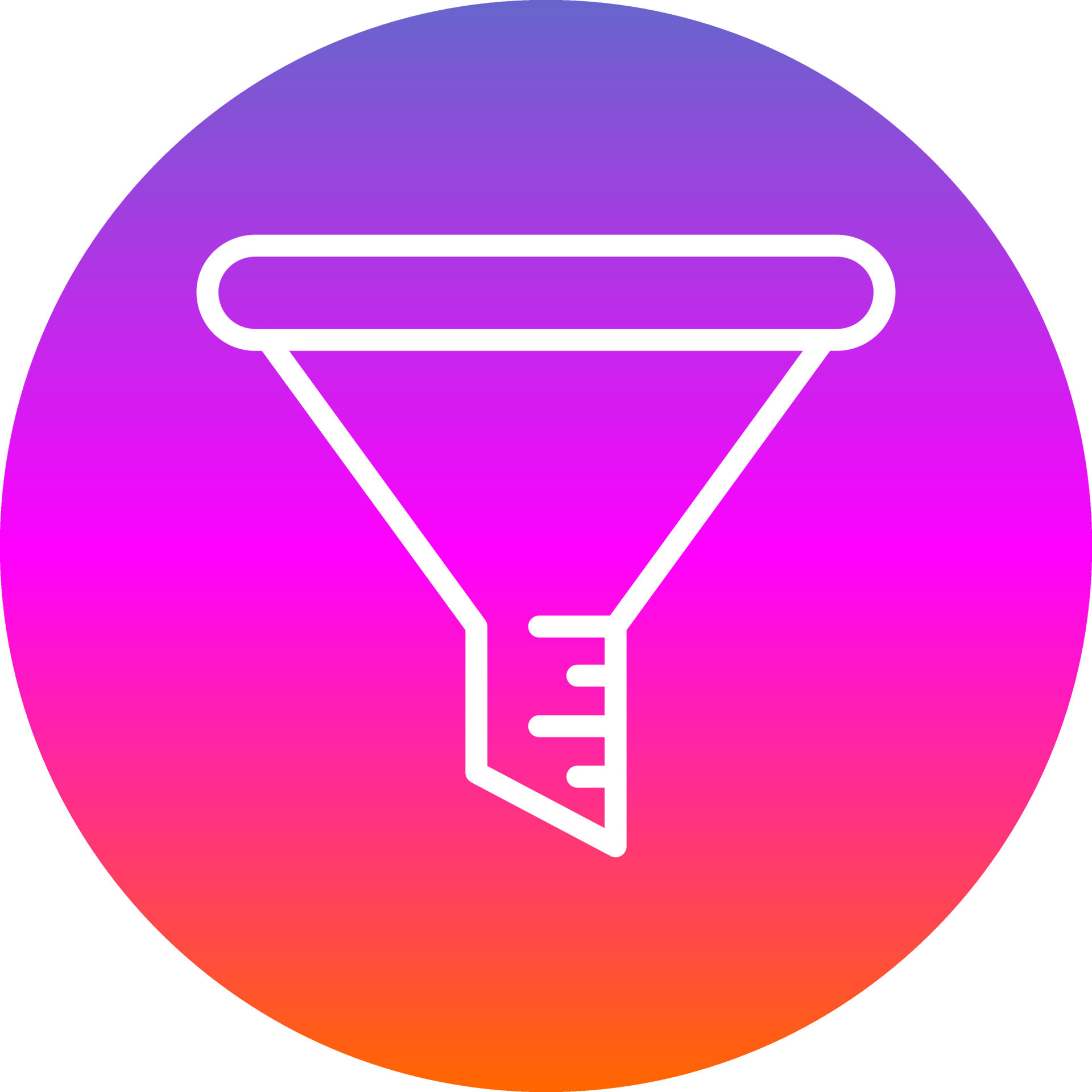 Filter Vector Icon Design 16912360 Vector Art at Vecteezy