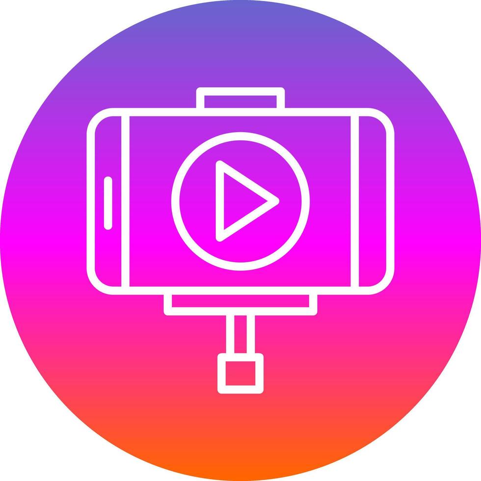 Vlog Vector Icon Design