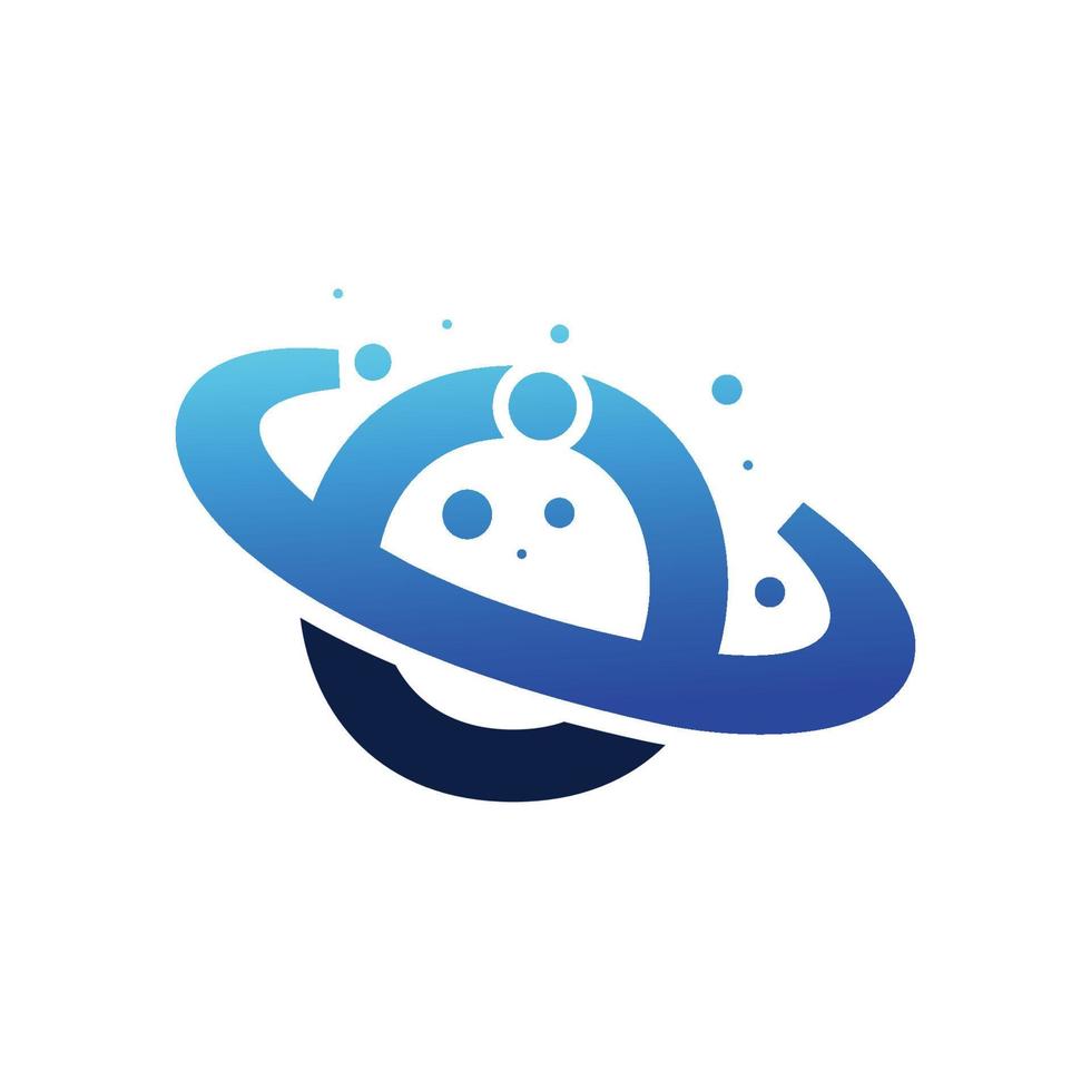 planets pro vector logo design