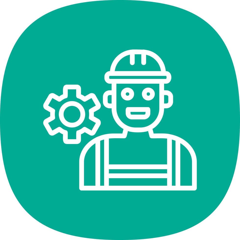 diseño de icono de vector de trabajadores