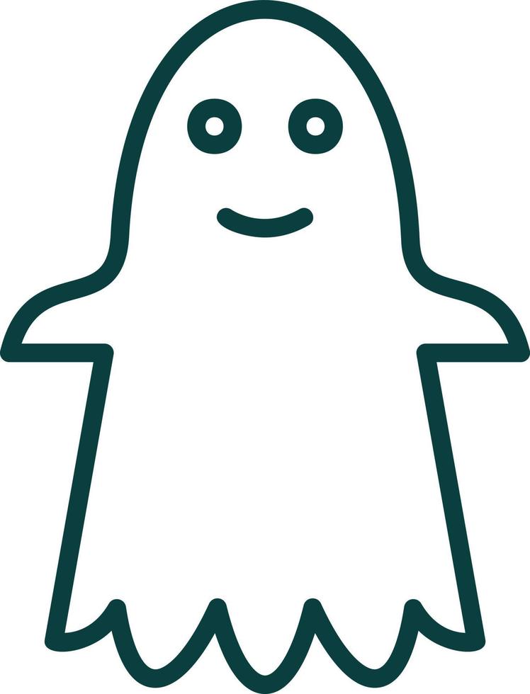 diseño de icono de vector fantasma