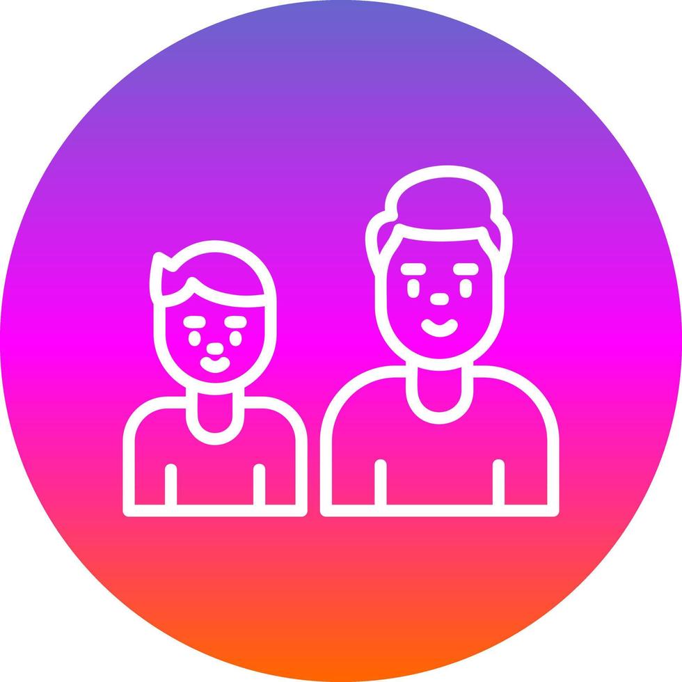 Generation Vector Icon Design