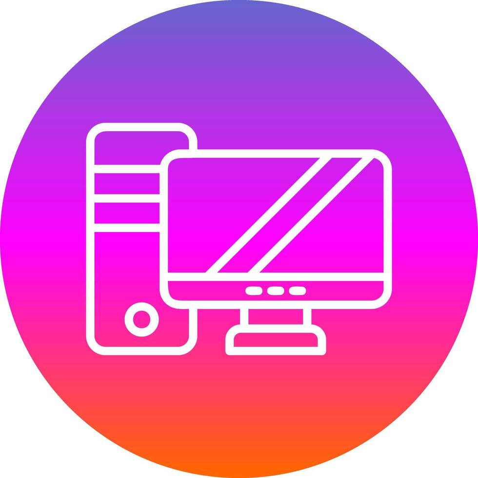 Computer Vector Icon Design