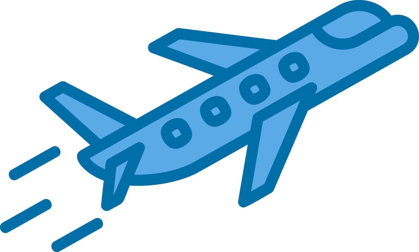 Airplane Vector Icon Design