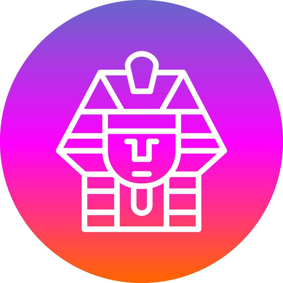 Pharaoh Vector Icon Design