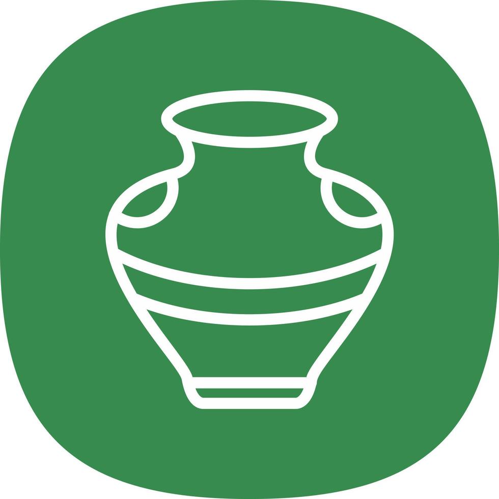 Pottery Vector Icon Design