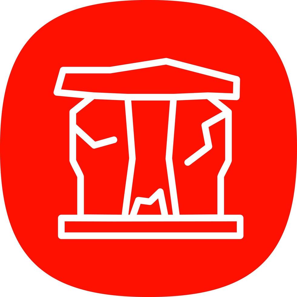 diseño de icono de vector de stonehenge