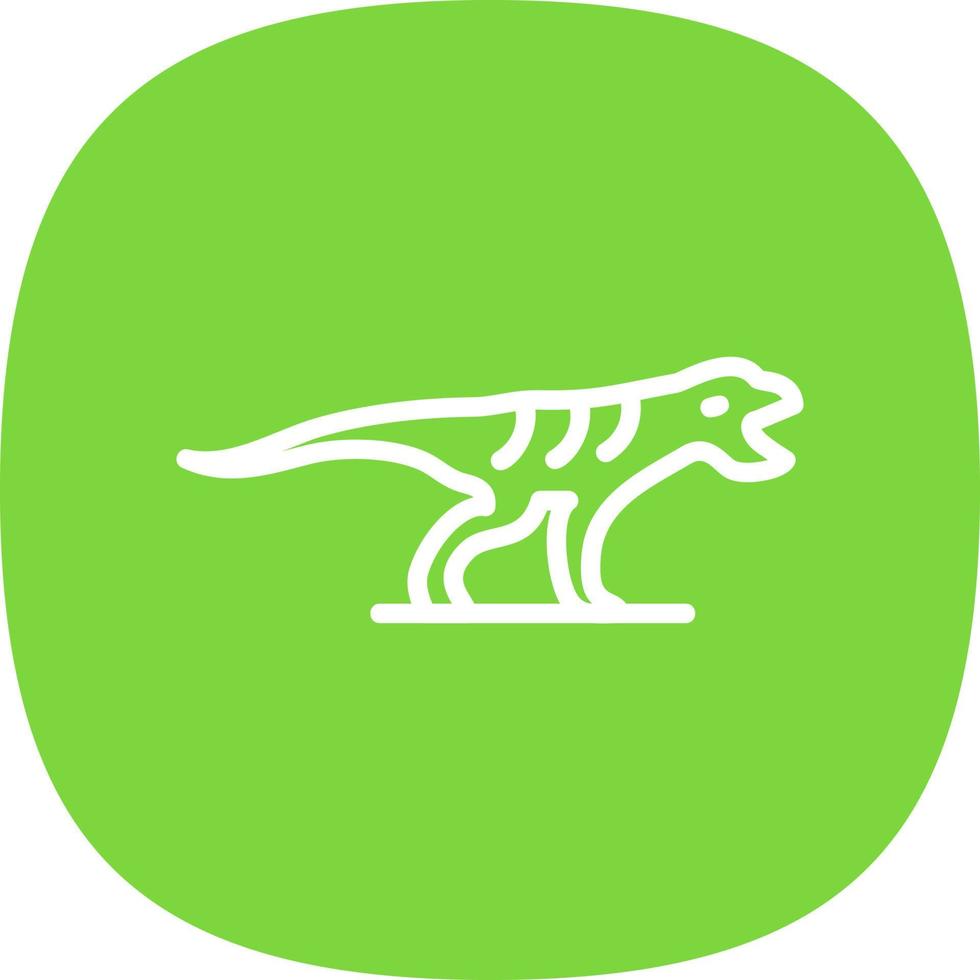 Dinosaur Vector Icon Design