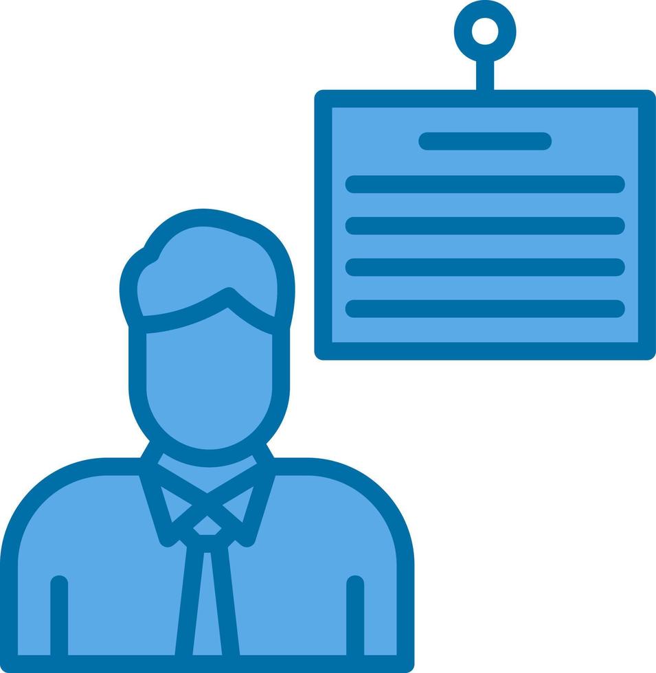 Teacher Vector Icon Design