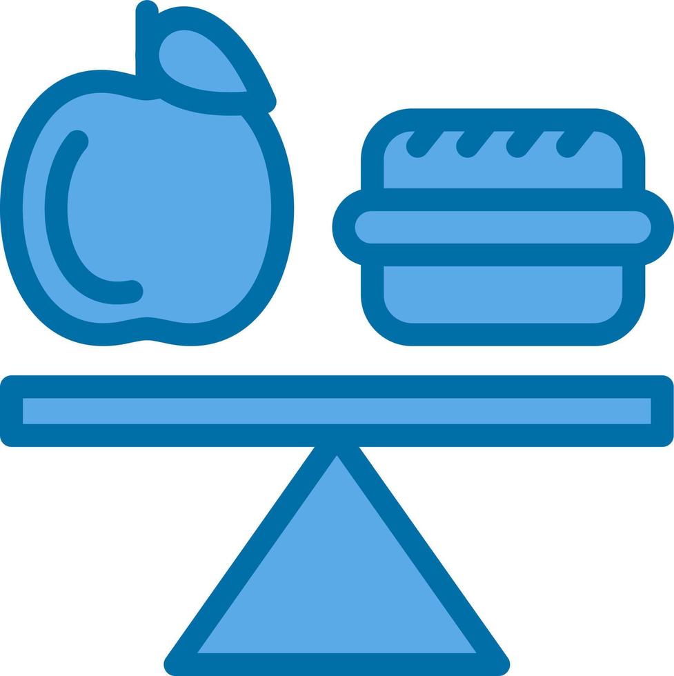 Balanced Diet Vector Icon Design