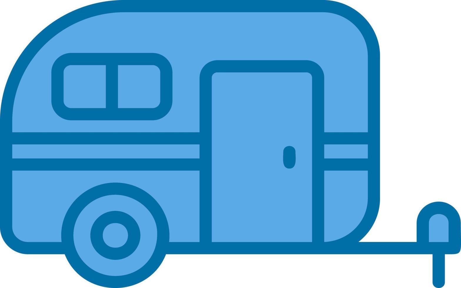 Caravan Vector Icon Design