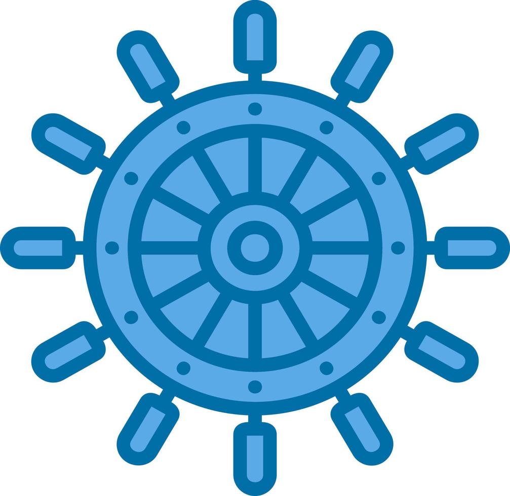 Rudder Vector Icon Design