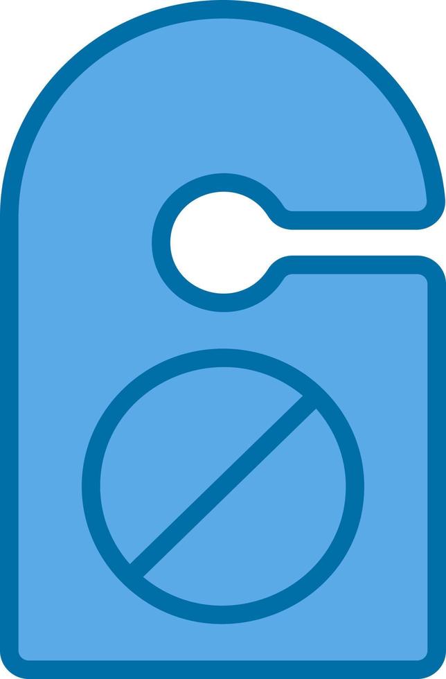 Do Not Disturb Vector Icon Design