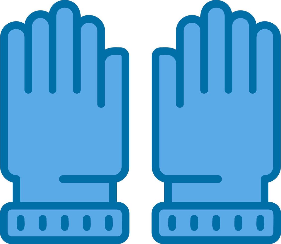 Gloves Vector Icon Design