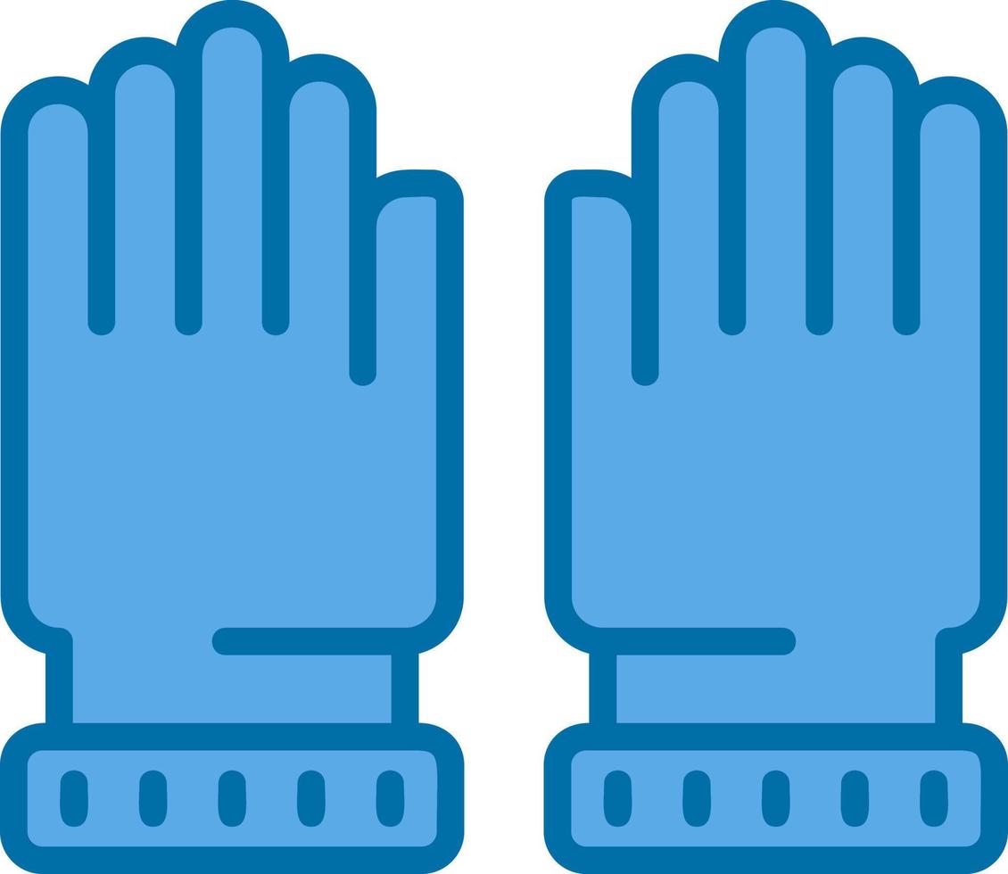 guantes, vector, icono, diseño vector