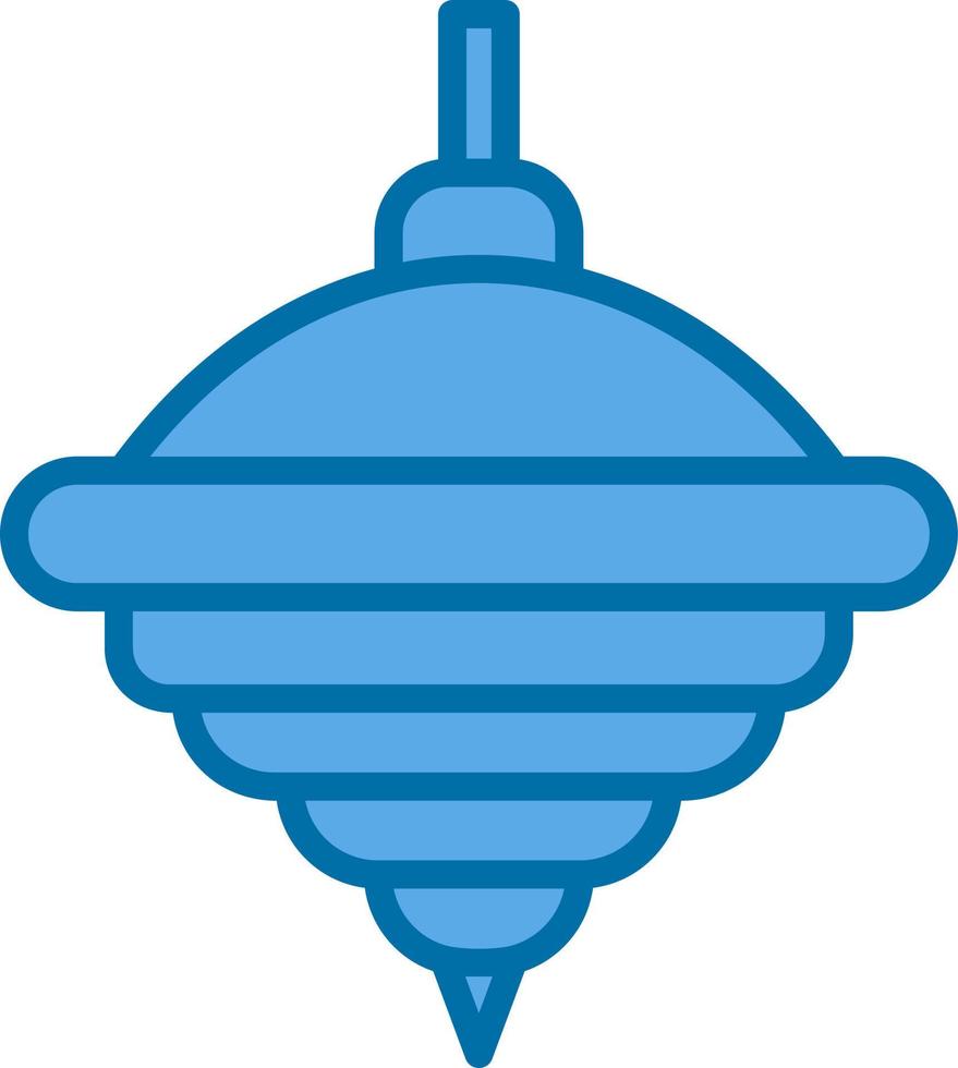 Top Spin Vector Icon Design