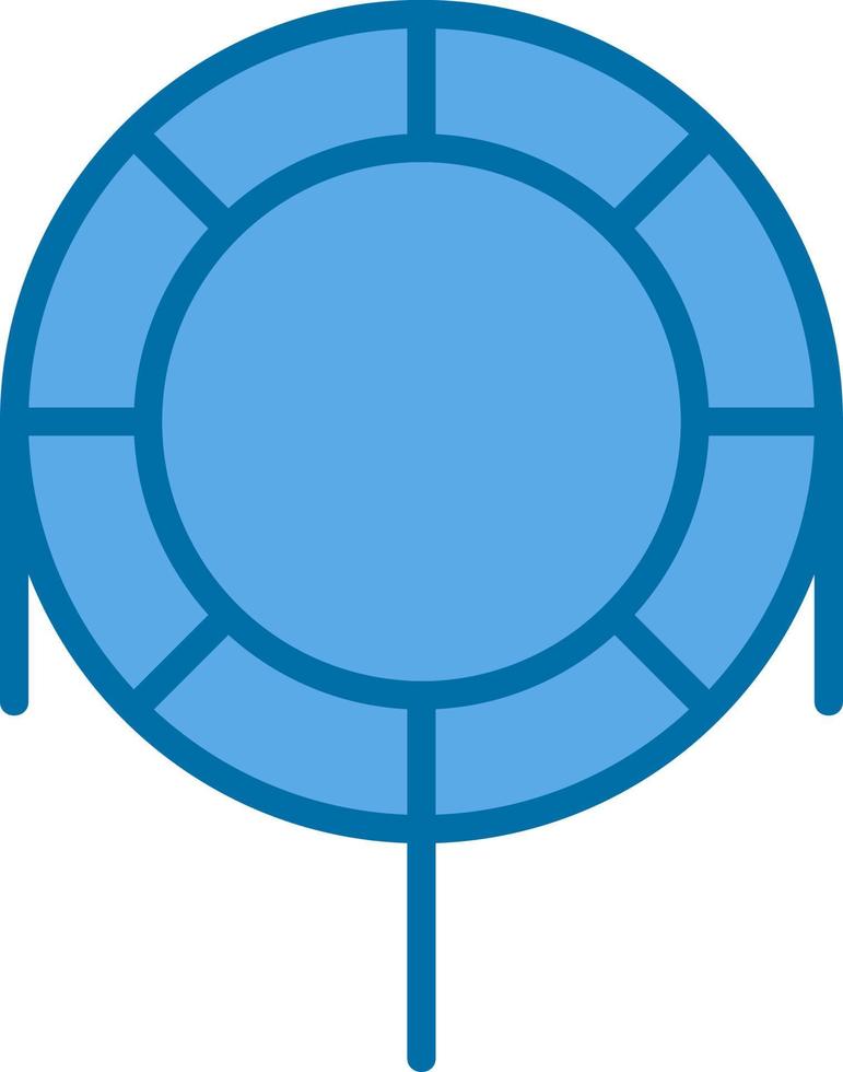 Trampoline Vector Icon Design
