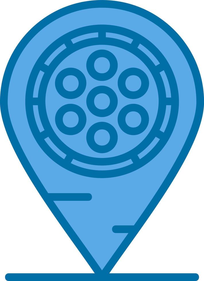 Cinema Location Vector Icon Design