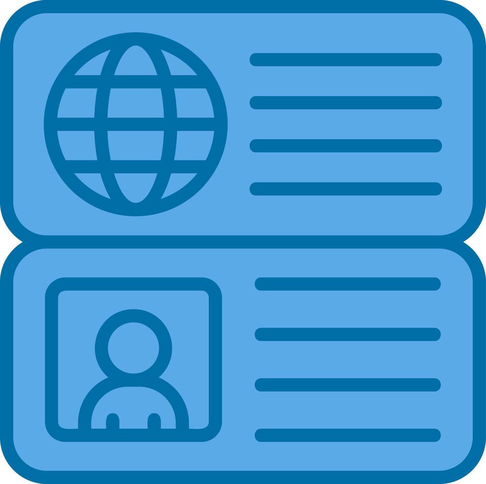 Visa Vector Icon Design