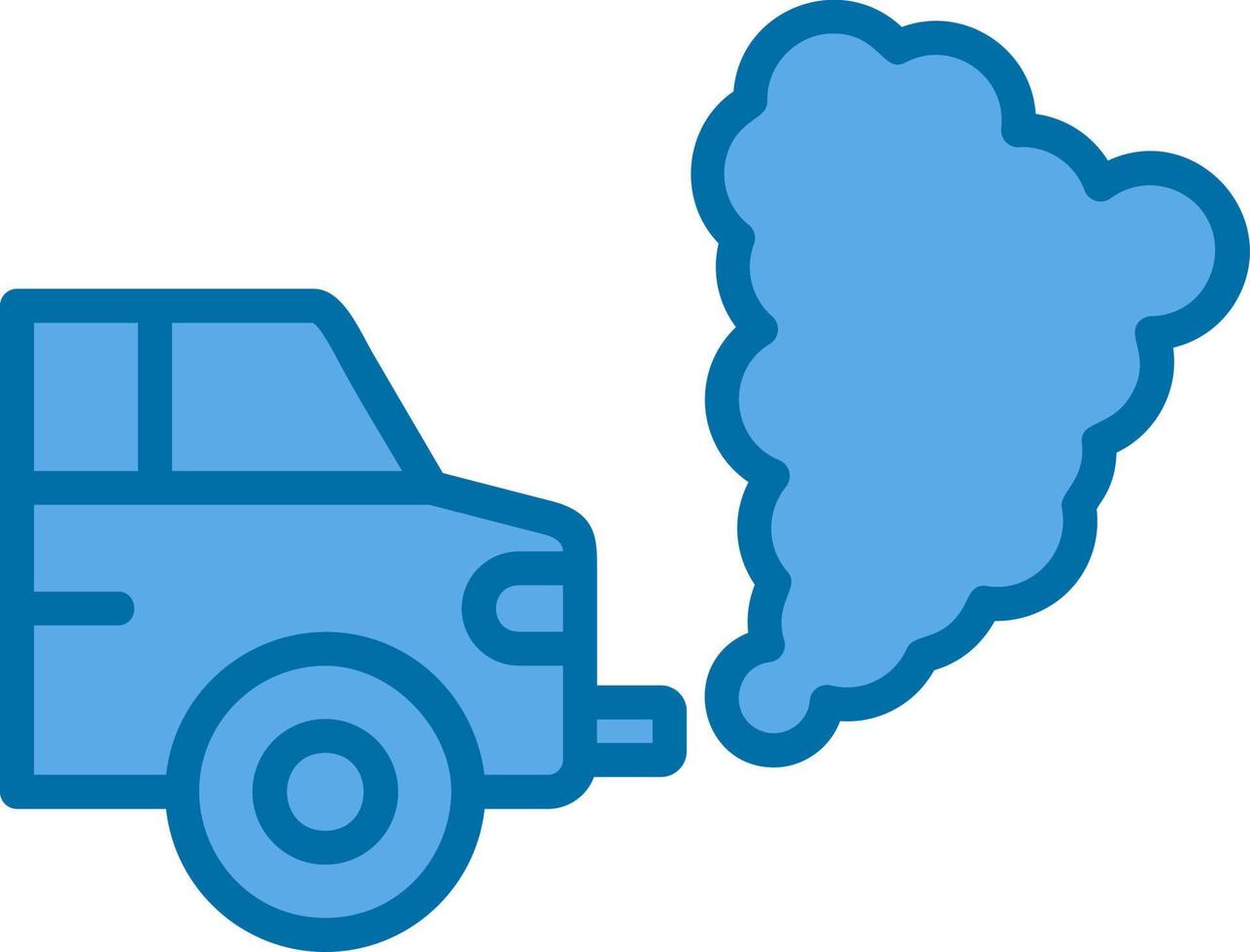 Emission Vector Icon Design