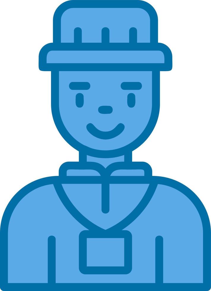 Tour Guide Man Vector Icon Design