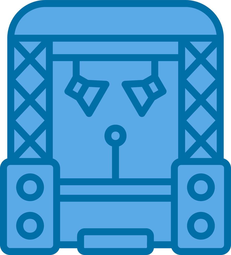 Stage Vector Icon Design