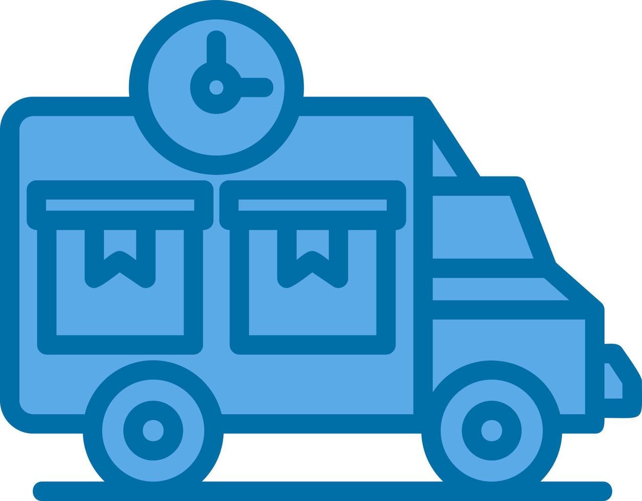 Delivery Time Vector Icon Design