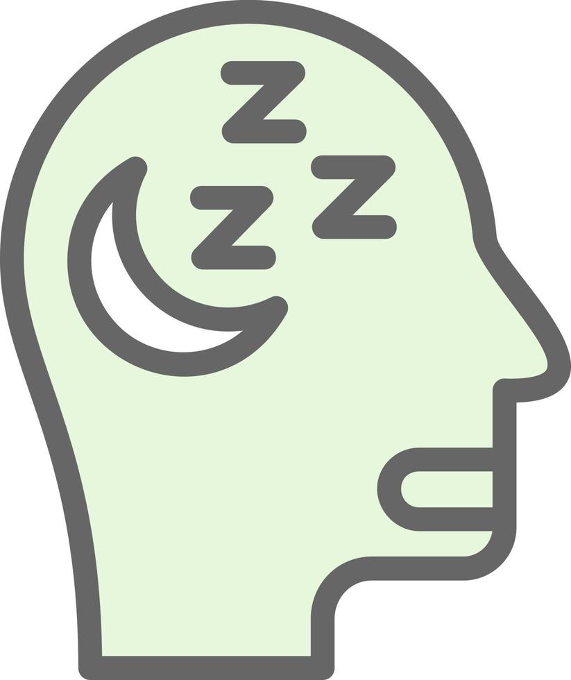 Narocolepsy Vector Icon Design
