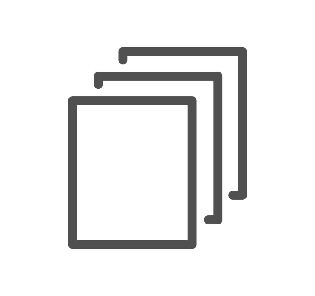 Fabric properties related icon outline and linear vector. vector