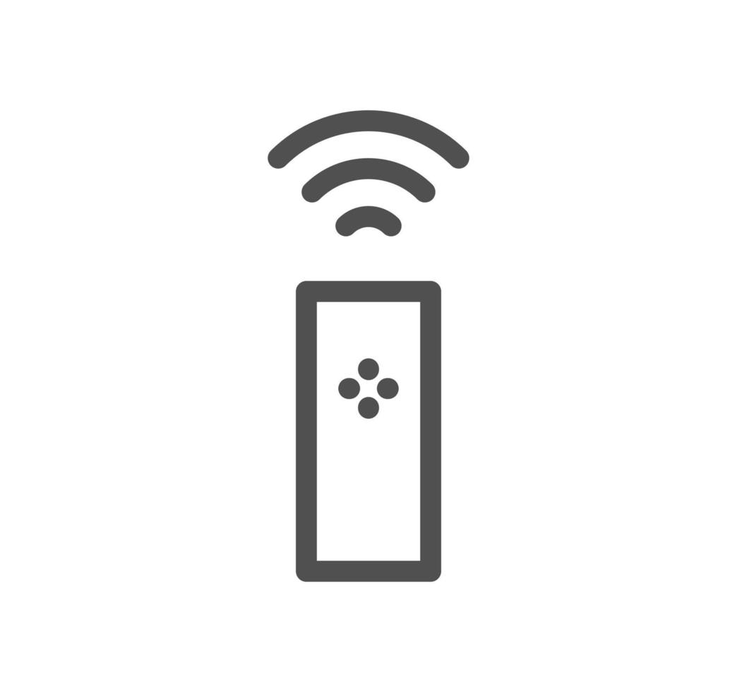 Electronic and device related icon outline and linear vector. vector