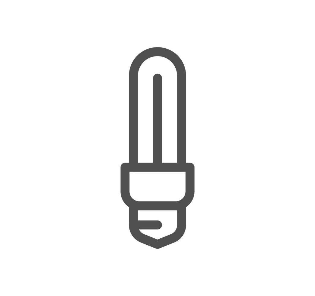 Electric and energy related icon outline and linear vector. vector