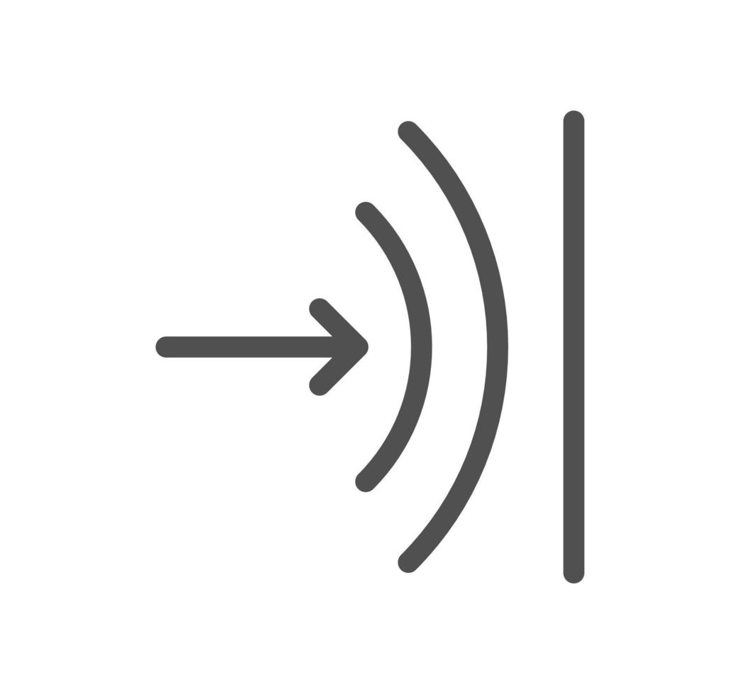 Fabric properties related icon outline and linear vector. vector