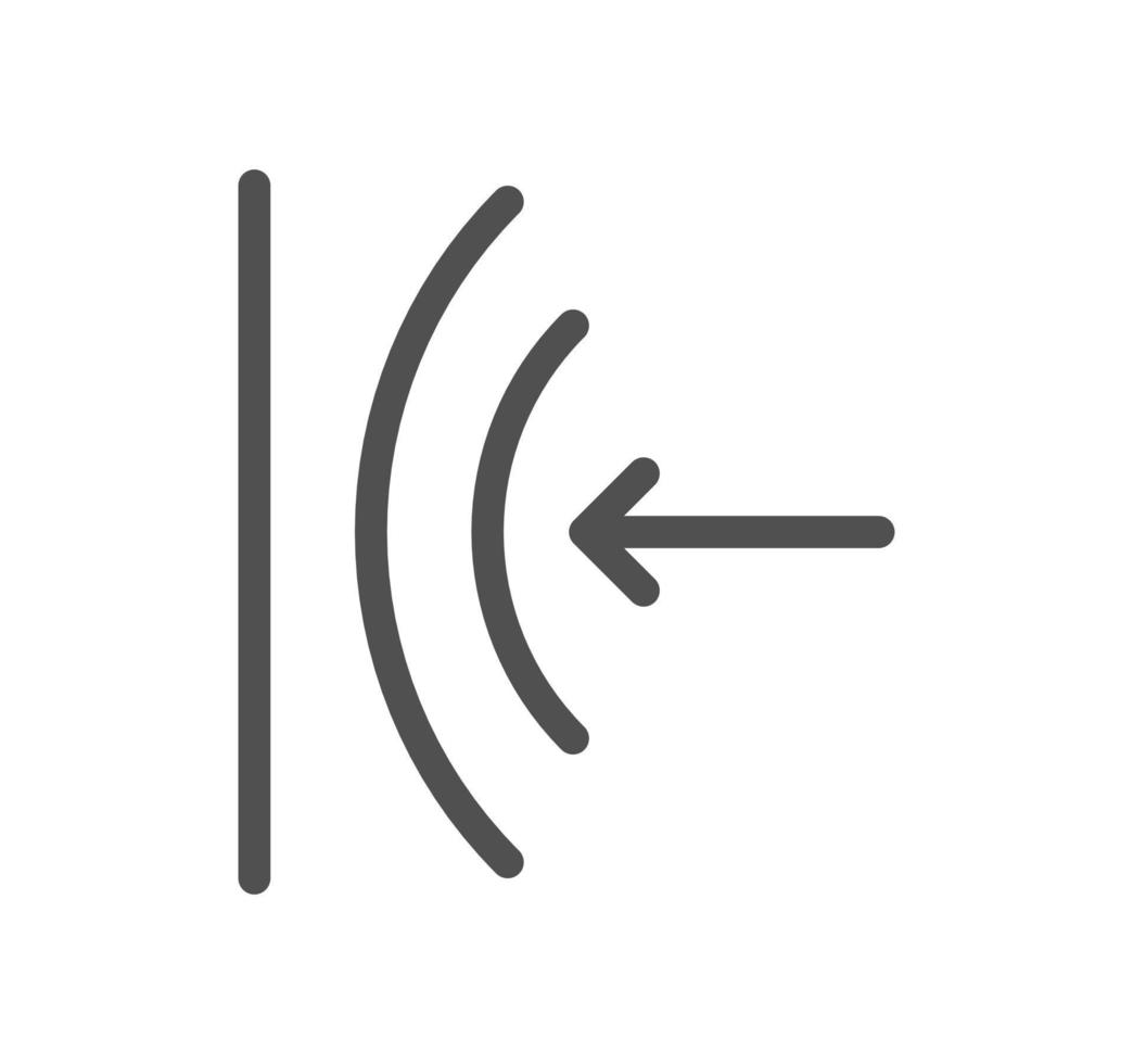 Fabric properties related icon outline and linear vector. vector