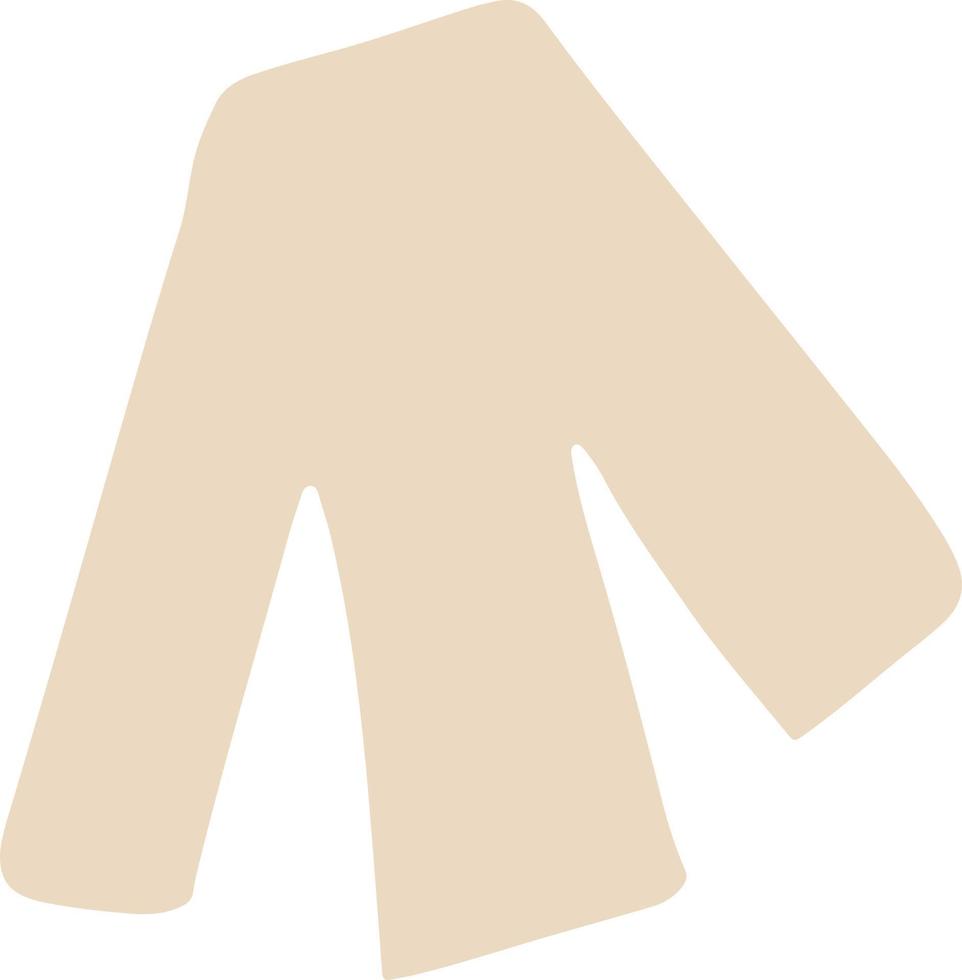 Tan abstract shape illustration vector