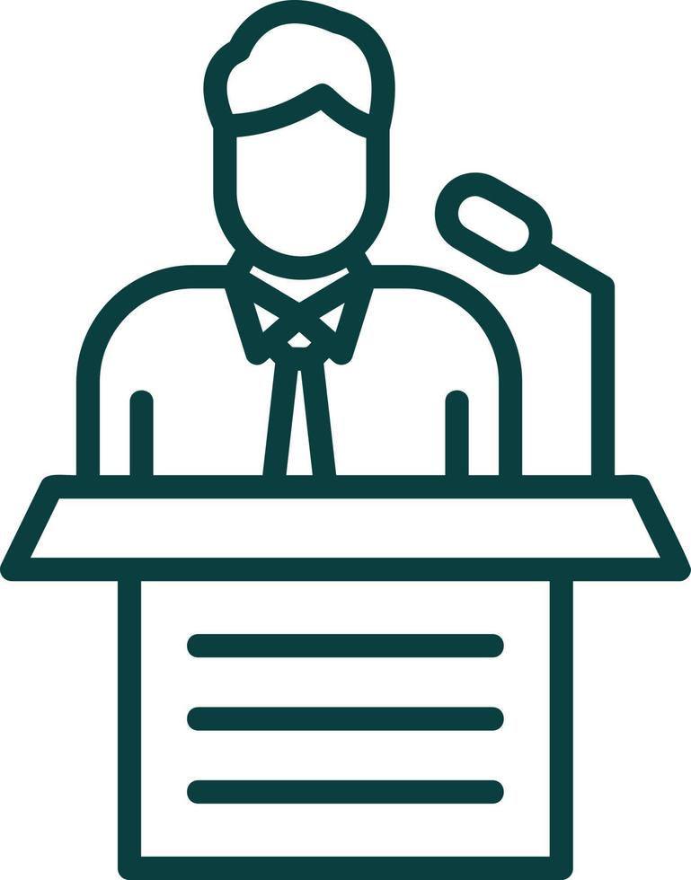 Speech Vector Icon Design